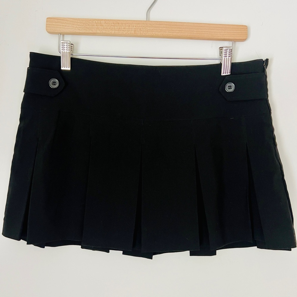 Streetwear Society Black Skater Skirt